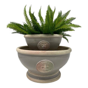 Kew Footed Bowl Small - Almond
