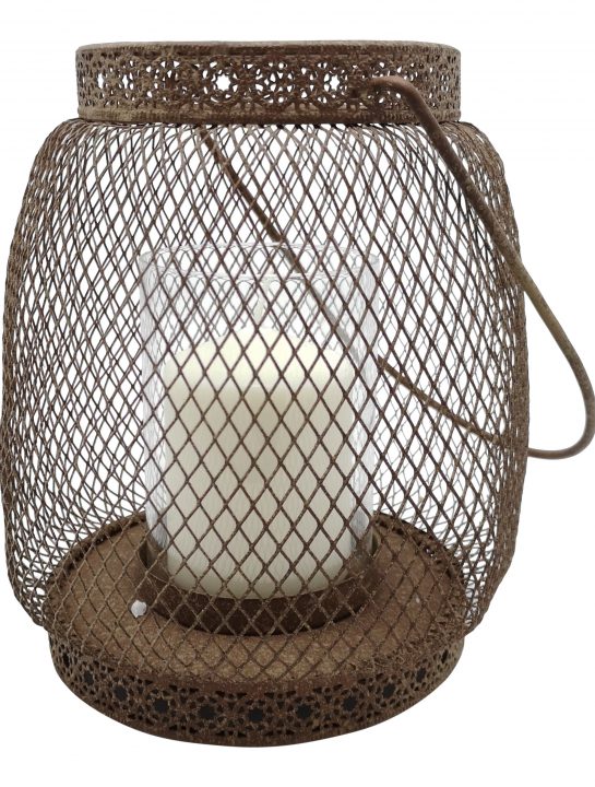 Pescador Lantern – Antique Rust