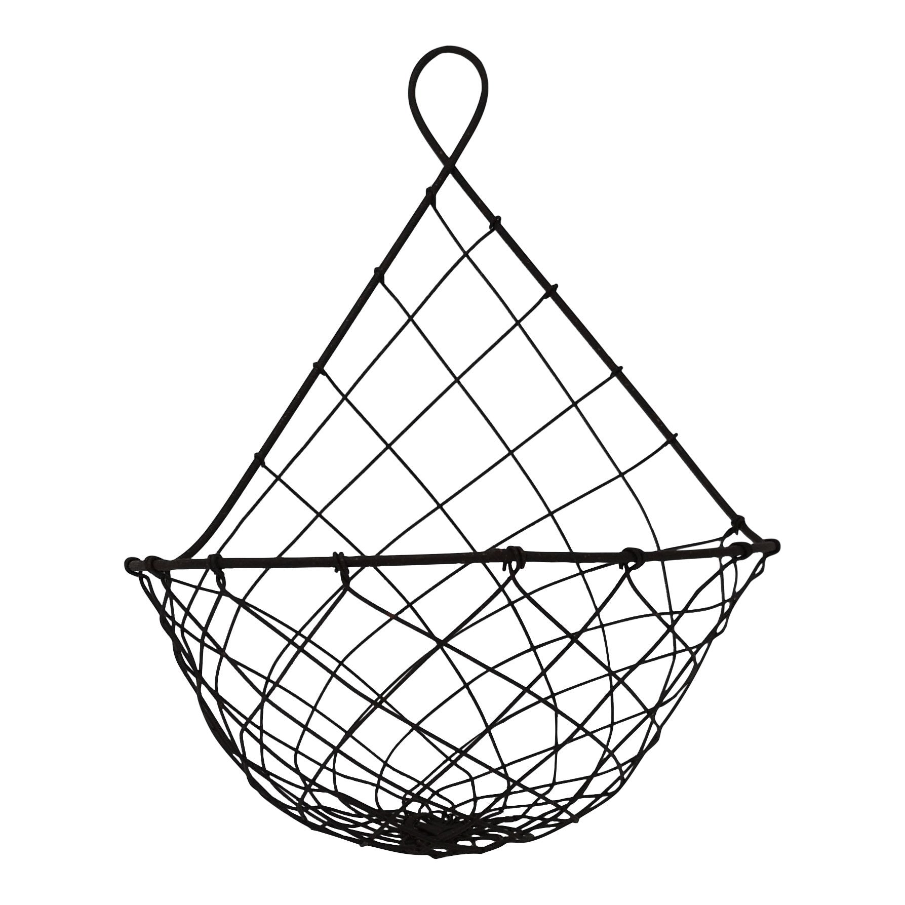 Wire Demi-Lune Basket