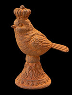 Load image into Gallery viewer, Crowned Bird Garden Ornament
