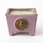 Load image into Gallery viewer, Kew Crackle Glaze Terracotta Candle Pot
