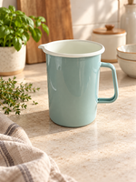 Load image into Gallery viewer, Enamel Jug — Pistachio Green
