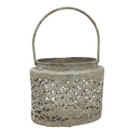 Load image into Gallery viewer, Petite Fleur Oval Lantern

