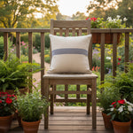 Load image into Gallery viewer, Linen Blend Stripe Cushion
