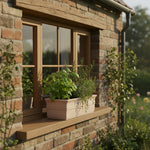 Load image into Gallery viewer, Large Walden Rectangular Frostproof Terracotta Planter set of 2
