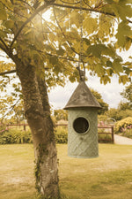 Load image into Gallery viewer, Zinc Vintage Birdhouse Light Green
