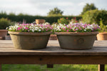 Load image into Gallery viewer, Kew Rustic Terracotta Antique Red Twin Bowl Set

