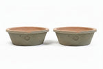 Load image into Gallery viewer, Kew Rustic Terracotta Antique Red Twin Bowl Set
