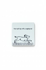 Load image into Gallery viewer, Porcelain Coaster - Mix and Match Botanical Design with Quote
