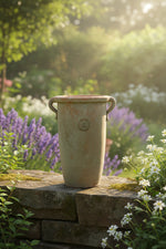 Load image into Gallery viewer, Kew Terracotta Tall Pot with Handles - Antique Red
