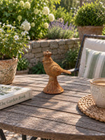 Load image into Gallery viewer, Crowned Bird Garden Ornament
