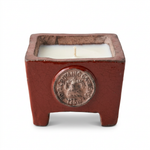 Load image into Gallery viewer, Kew Crackle Glaze Terracotta Candle Pot
