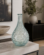 Load image into Gallery viewer, Glass Stem Vase Bubbles
