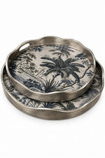 Load image into Gallery viewer, Palm Breeze Waved Trays
