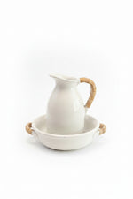Load image into Gallery viewer, Farmhouse Pitcher &amp; Basin Set
