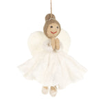 Load image into Gallery viewer, Handmade Felt Angel Decoration
