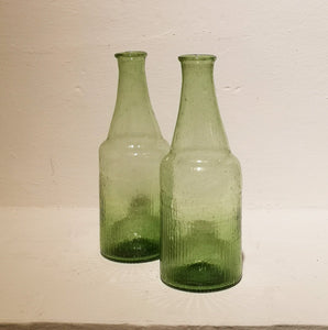 Tall Vase Spring Green  - set of 2