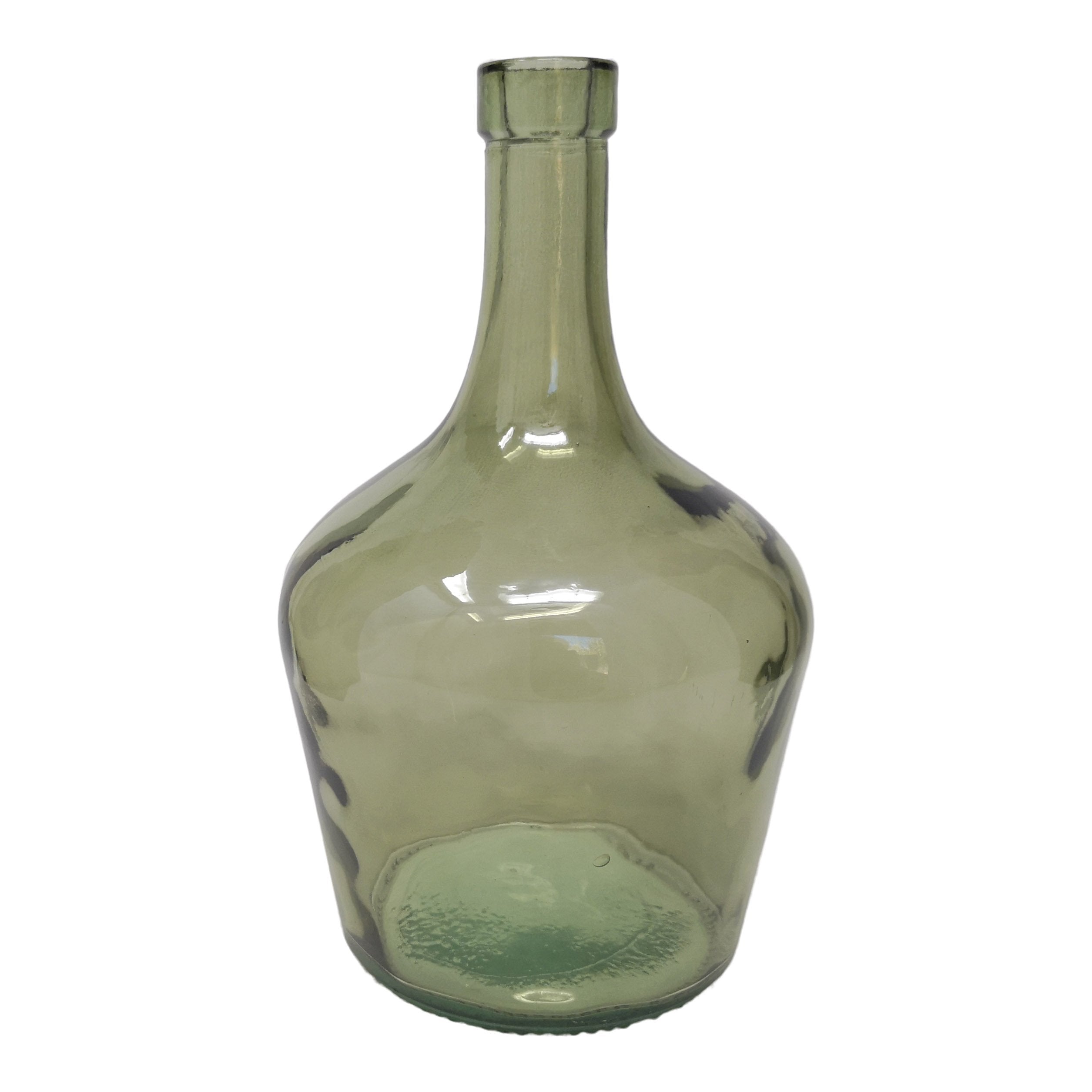 1 Litre Olive Green Recycled Glass Carafe