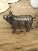 Load image into Gallery viewer, Pewter Finish Pig
