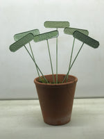 Load image into Gallery viewer, Tin Herb Marker Set of 6
