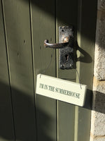 Load image into Gallery viewer, summerhouse, door sign
