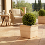Load image into Gallery viewer, Broxted Square Frostproof Terracotta Planter - Large
