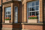 Load image into Gallery viewer, Large Walden Rectangular Frostproof Terracotta Planter set of 2
