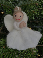 Load image into Gallery viewer, Handmade Felt Angel Decoration
