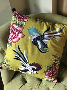 Exotic Bird Cushion