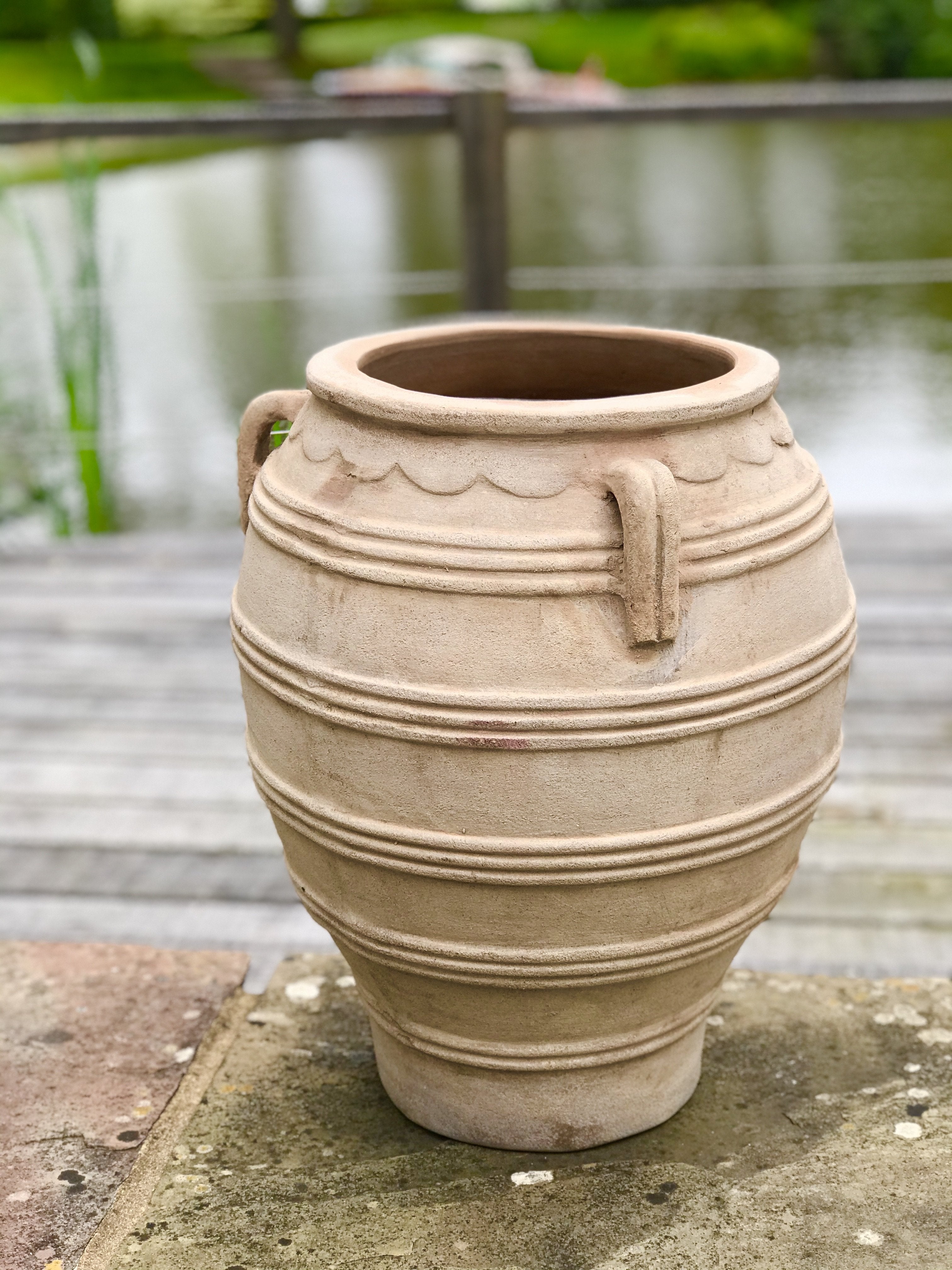olive pot planter Olive Jar Frostproof Terracotta Planter
