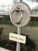 Load image into Gallery viewer, Gone for a Walk Door Sign
