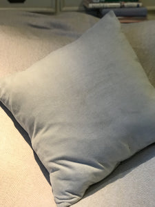 Velvet Cushion - Pale Sage