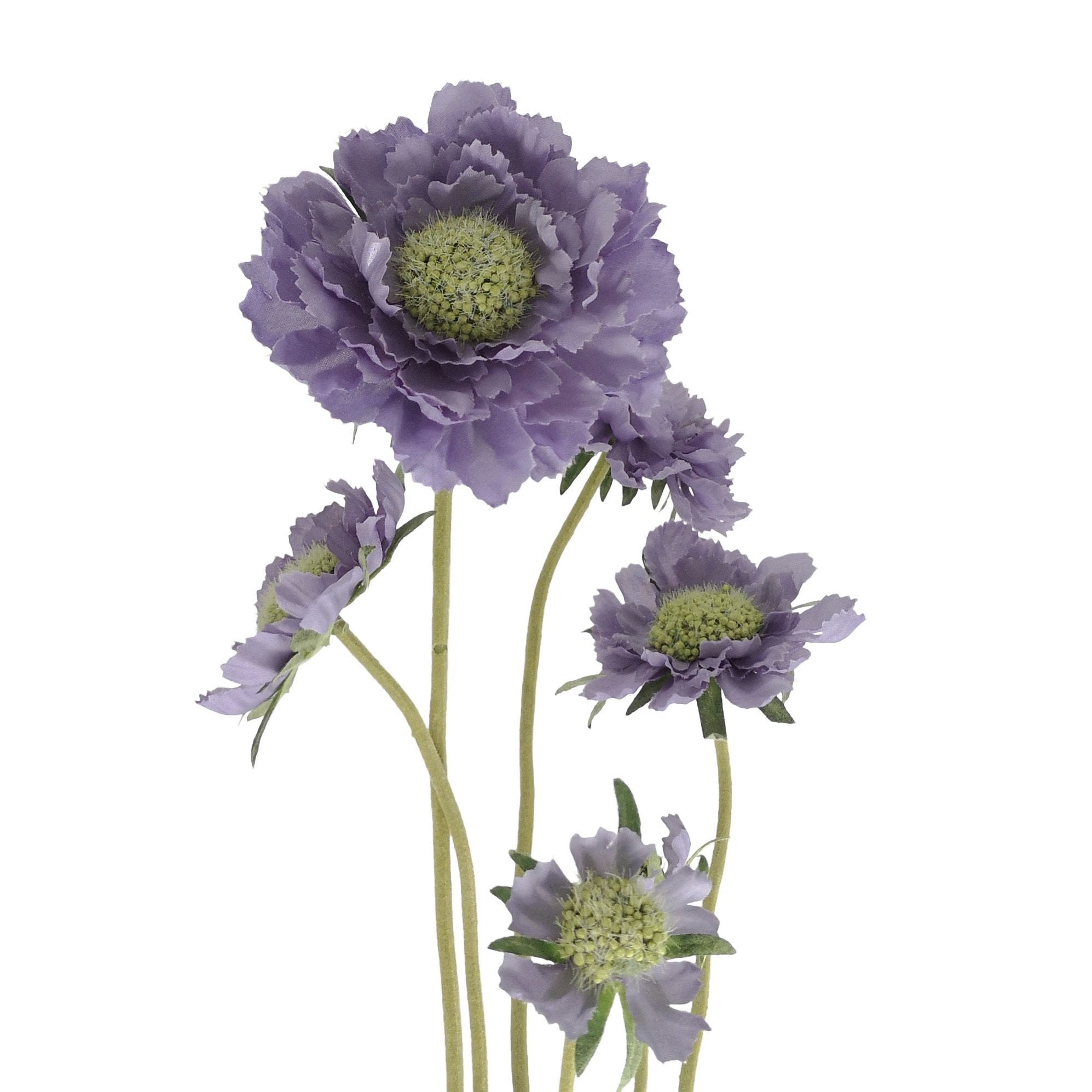 Faux Scabious Blue