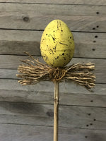 Load image into Gallery viewer, Pack of 4 Chicks, 1 Egg &amp; 1 Rooster on Sticks
