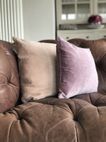Load image into Gallery viewer, Beautiful Velvet Cushion - Nude
